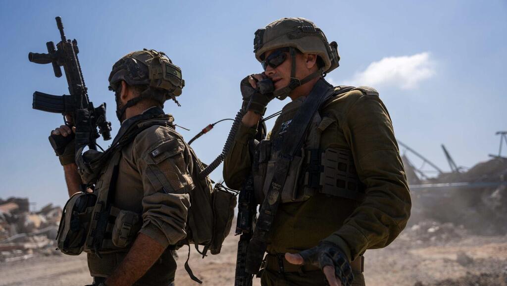 צילום: דובר צה"ל פעילות צוות הקרב של חטיבת 'הזקן' (8) ברצועת עזה