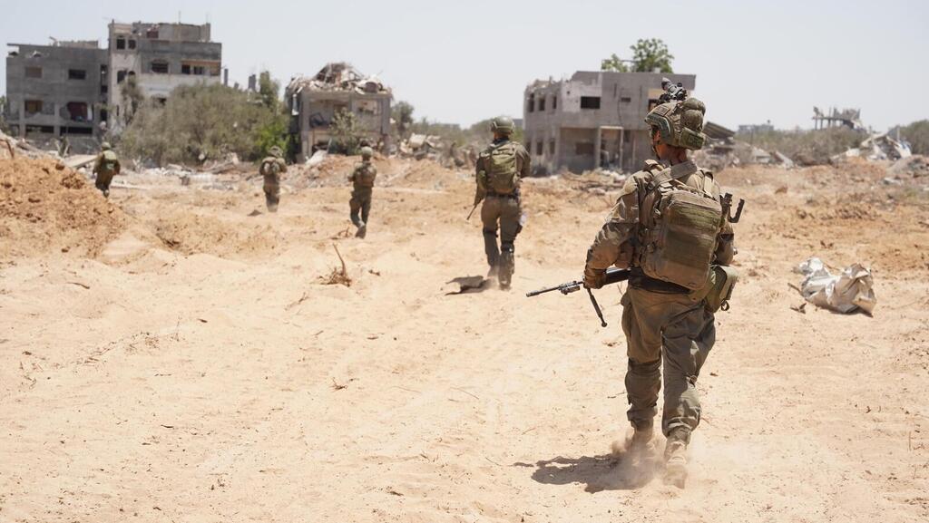 צילום: דובר צה"ל פעילות צוות הקרב של חטיבת 'אלכסנדרוני' (3) ברצועת עזה