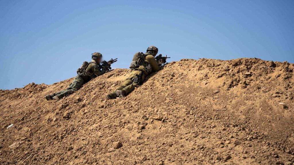 צילום: דובר צה"ל פעילות צוות הקרב של חטיבת 'הזקן' (8) ברצועת עזה