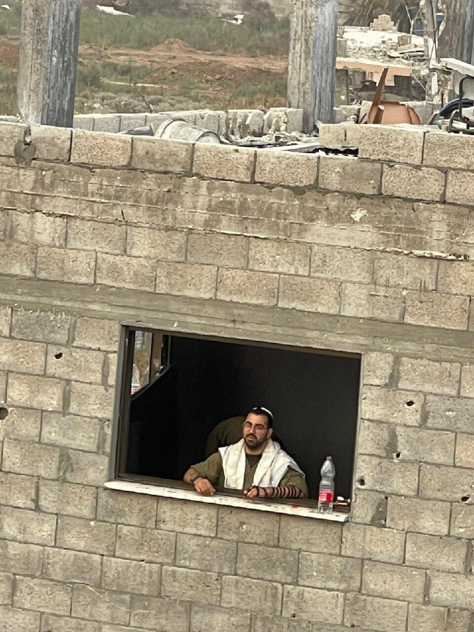 החלל סעדיה דרעי ז"ל בתיעוד מעזה בבוקר האחרון לחייו