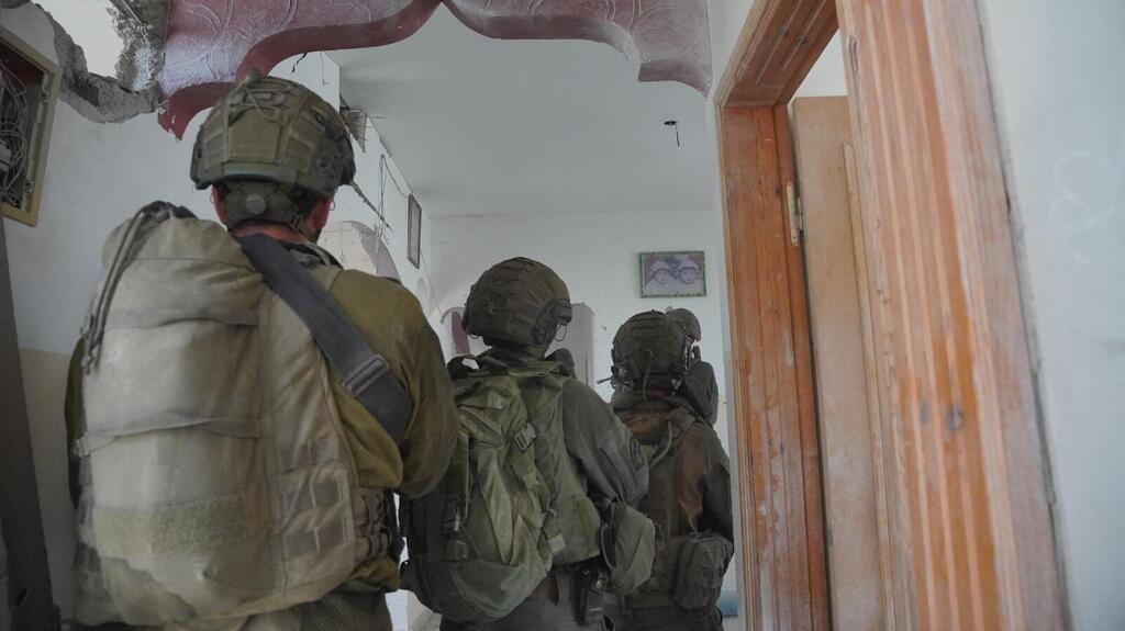 צילום: דובר צה"ל פעילות צוות הקרב של חטיבת 'אלכסנדרוני' (3) ברצועת עזה