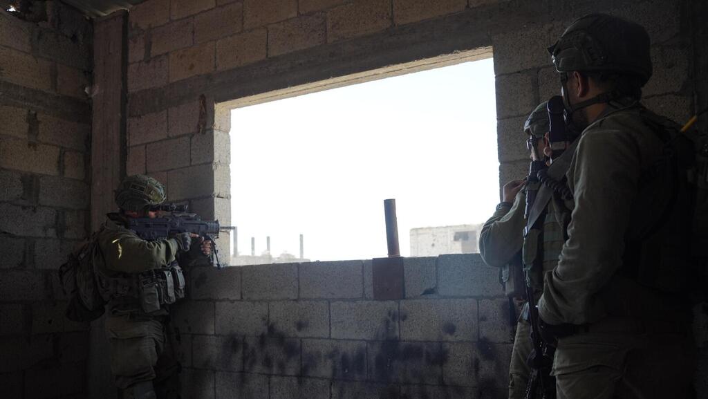 צילום: דובר צה"ל פעילות צוות הקרב של חטיבת 'אלכסנדרוני' (3) ברצועת עזה