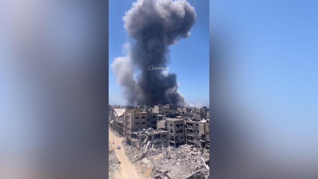 תקיפה במחנה פליטים ברצועה