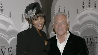 נעמי קמפבל וג'ורג'יו ארמאני, 2007