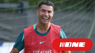 כריסטיאנו רונאלדו באימון פורטוגל