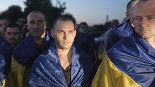 אוקראינה חיילים אוקראינים שוחררו בעסקת חילופי אסירים עם רוסיה
