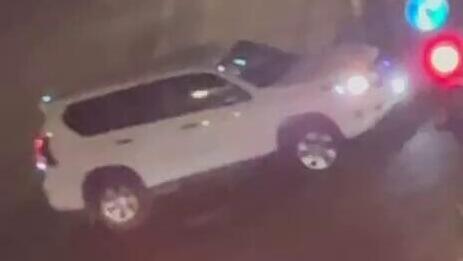 רכב משיירתו של השר איתמר בן גביר מבצע עבירות תנועה