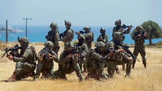 חיילי צה"ל באימון בקפריסין