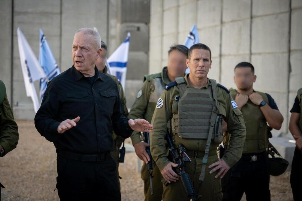 שר הביטחון יואב גלנט בסיור בגבול הצפון
