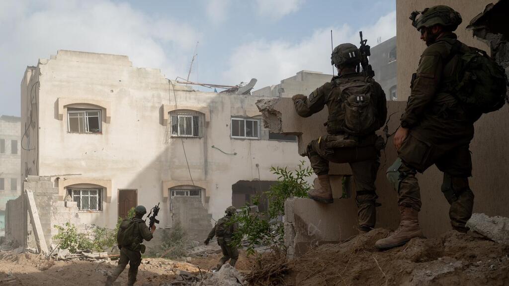 תיעוד: פעילות כוחות צוות הקרב של חטיבה 7 במרחב  שג'אעיה
