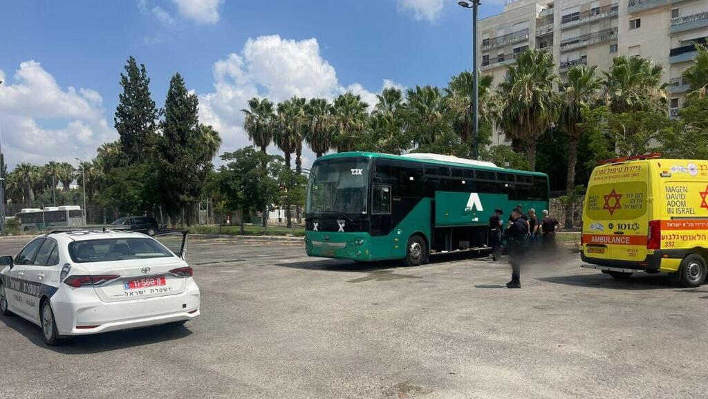 האוטובוס בתחנה המרכזית בעפולה