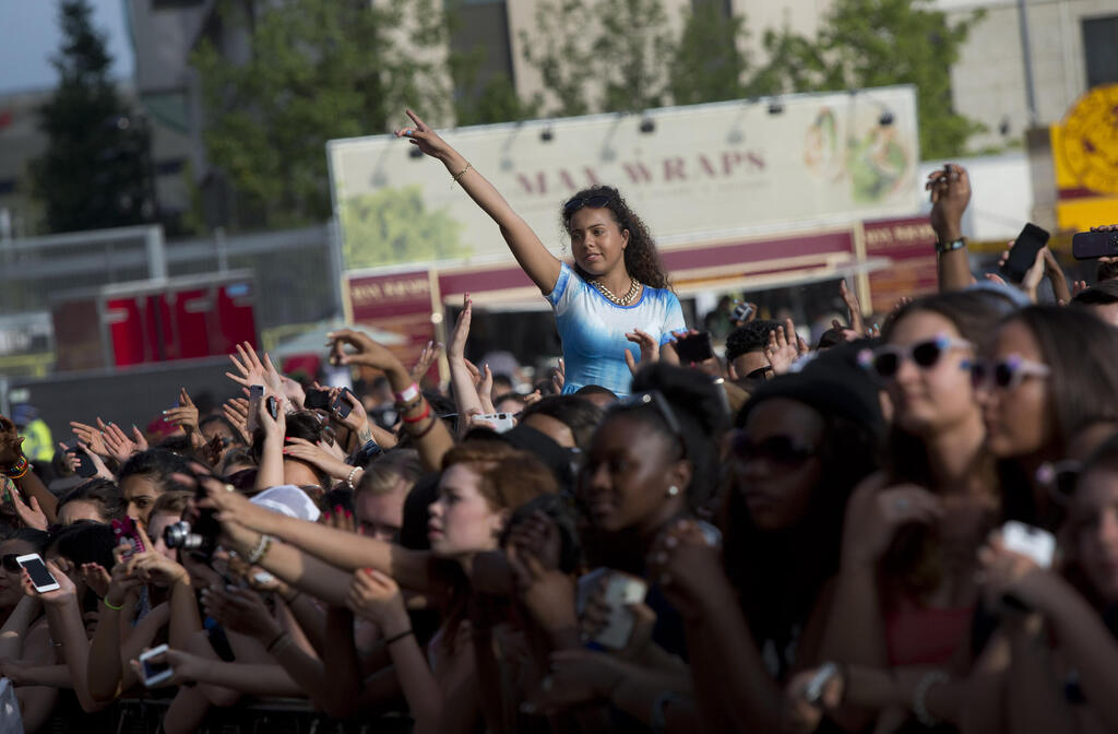 קהל בהופעה בהייד פארק, לונדון