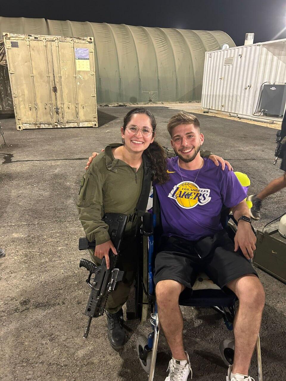 עדי חורש רופאת חטיבת גבעתי סמ"ר רפאל מלישב