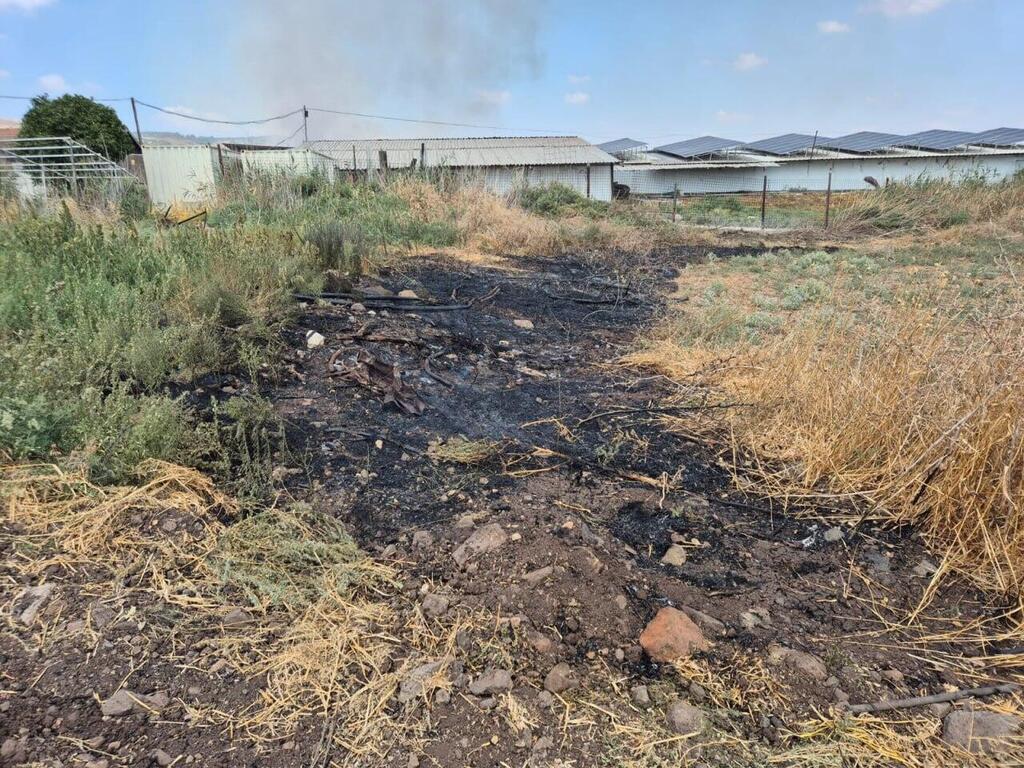 זירת הפגיעה מכפר הזיתים