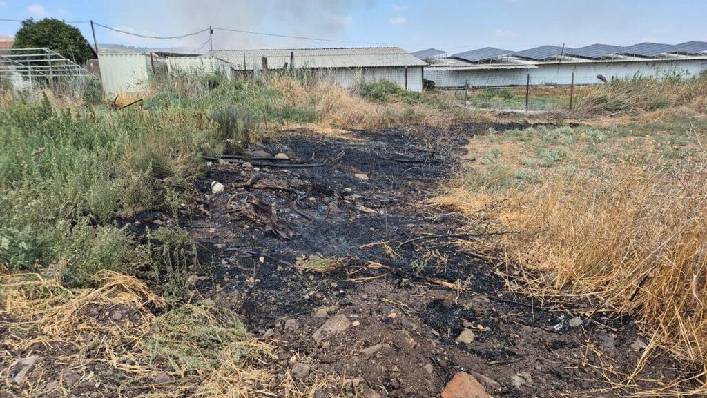 זירת הפגיעה מכפר הזיתים