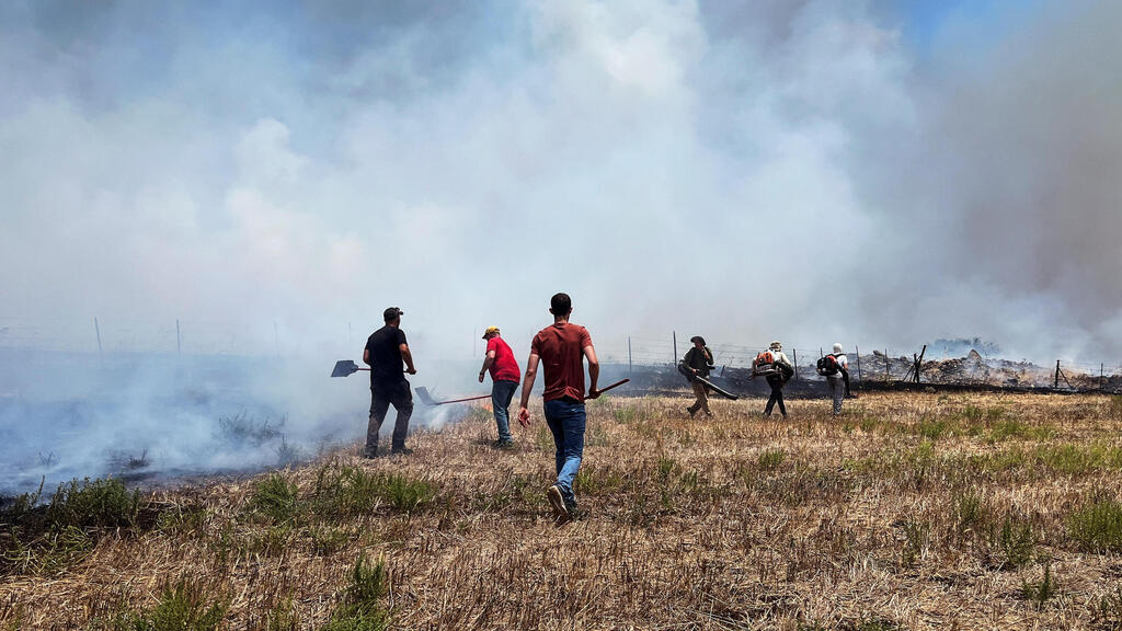 מכבים שריפות בגליל