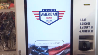 American Rounds ammo vending machine 