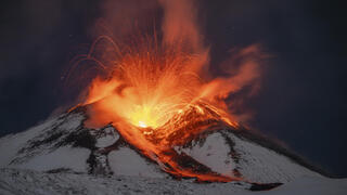 התפרצות הר אטנה בנובמבר 2023