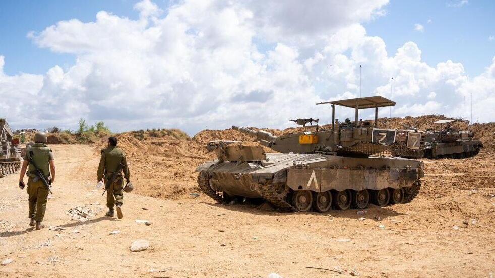 לוחמי צה"ל פועלים במרכז העיר עזה