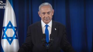  בנימין נתניהו בנאום בקריה