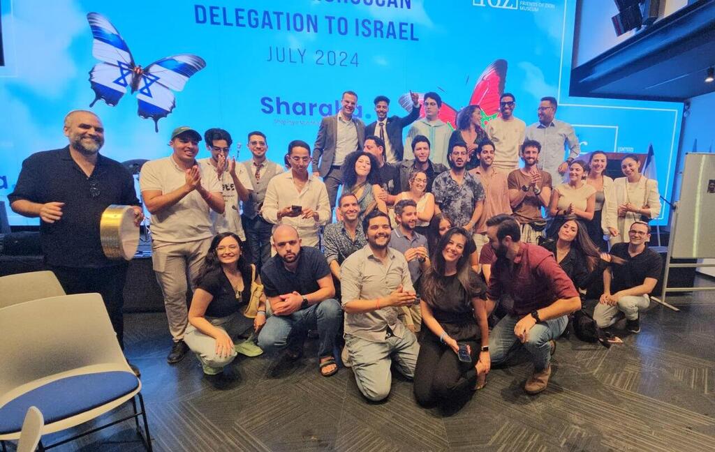 Sharaka influencers at the Friends of Zion Museum 