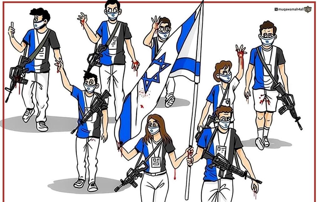 Антиизраильская карикатура