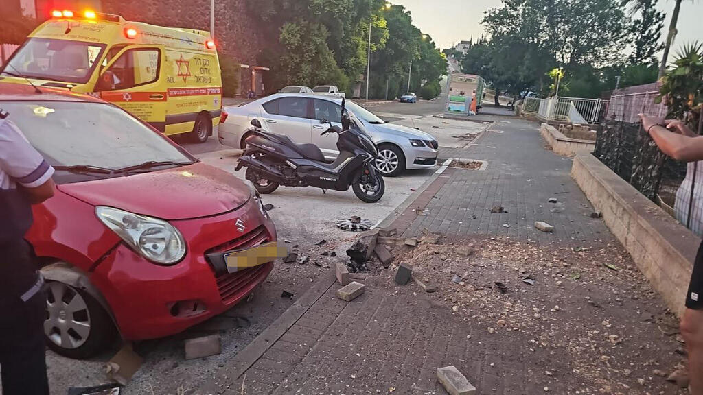 הנזקים שנגרמו בקריית שמונה בעקבות ירי חיזבאללה