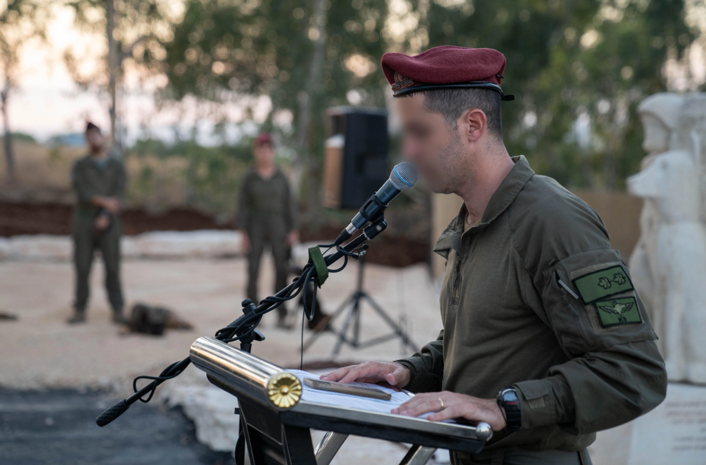 Ceremony commemorating ten dogs of IDF's elite Oketz K9 Unit killed in action whose burial sites remain unknown 