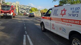 פצוע קשה באירוע אלימות בחיפה