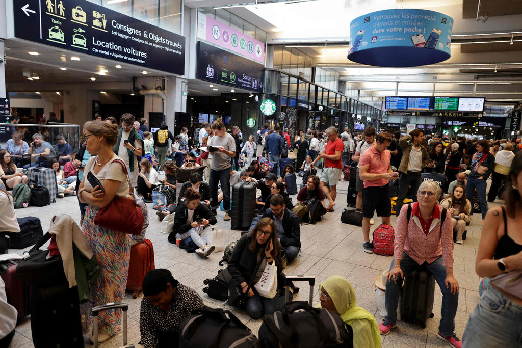  שיבושים בתנועת הרכבות בפריז