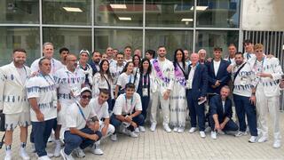 המשלחת הישראלית בטקס הפתיחה