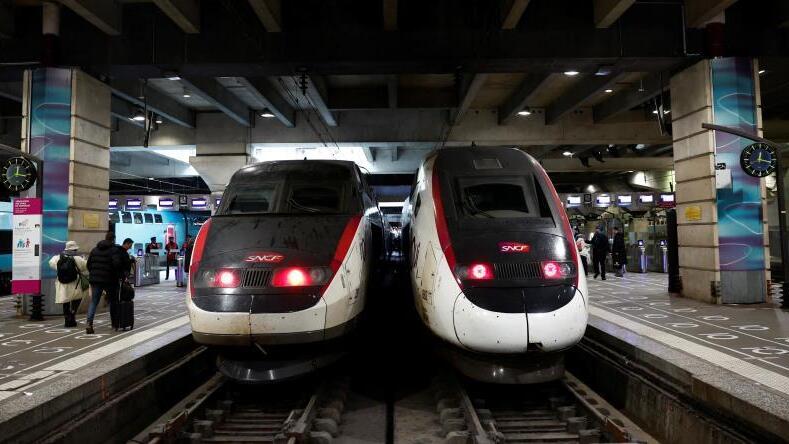 High-speed SNCF trains 