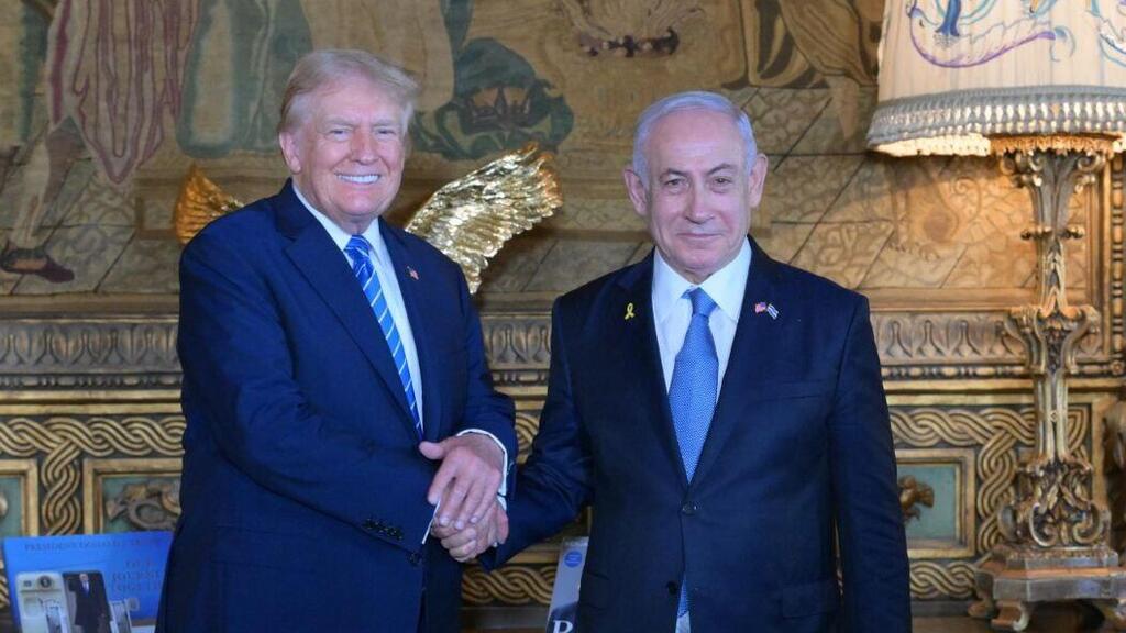 בנימין ושרה נתניהו נפגשים עם דונלד טראמפ