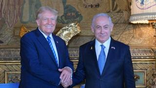 בנימין ושרה נתניהו נפגשים עם דונלד טראמפ
