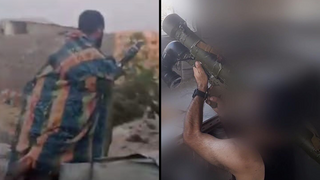 מחבלי חמאס יורים בלחימה מול צה"ל מלחמה ב עזה עם בגדים אזרחיים לוחמת גרילה ארכיון