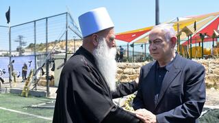 בנימין נתניהו במג'דל שמס