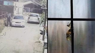 הקליעים בסלון הבית בקומה השלישית בשכונת רמת אשכול בלוד