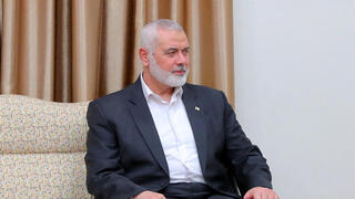 טהרן איראן האייתוללה עלי חמינאי פגישה עם מנהיג חמאס איסמעיל הנייה