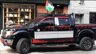 הטנדר שגורם בהלה בשכונה שבה תושבים חרדים רבים