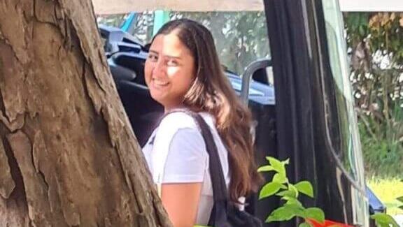 רוני אשל ז"ל ביום גיוסה לצה"ל