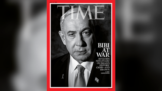 שער ריאיון של בנימין נתניהו לעיתון "TIME"