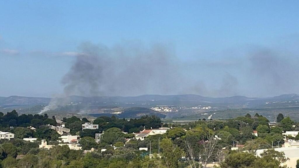 דיווחים על נפילות בשטח פתוח במצובה, הגליל המערבי