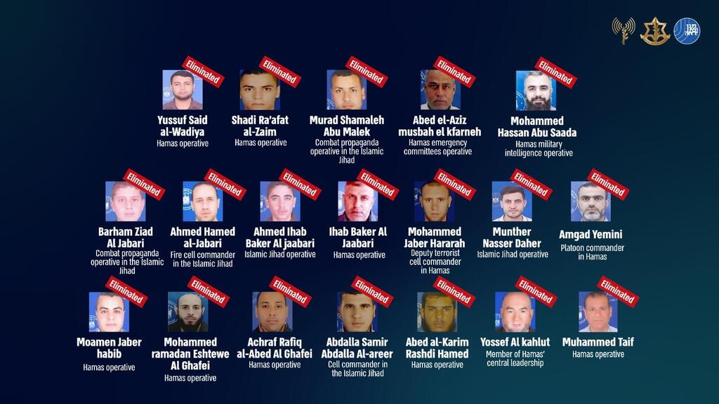 The names and photos of the 31 terrorists