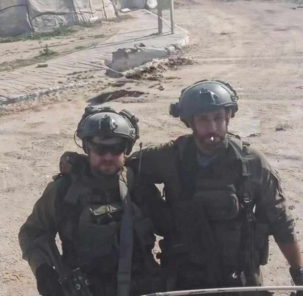 Amedi and Akiva in Gaza
