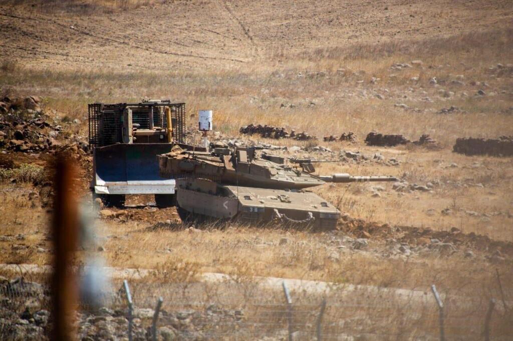 היערכות צה"ל במרחב הגבול ברמת הגולן