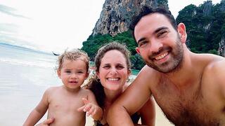 ליאור סיון ז"ל עם ליאב ובנם טל