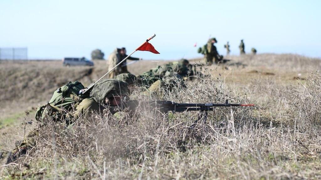 היערכות צה"ל במרחב הגבול ברמת הגולן