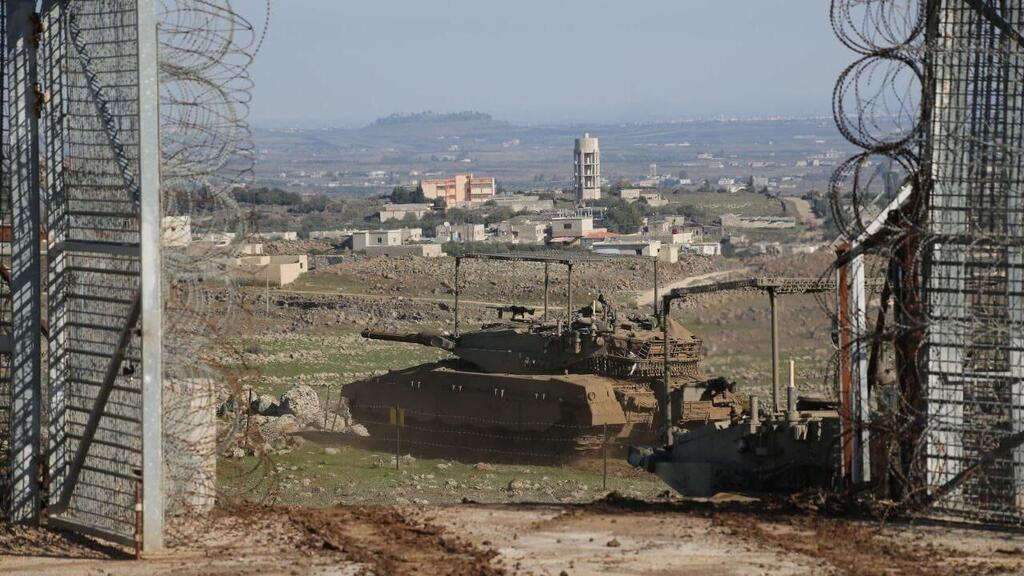 היערכות צה"ל במרחב הגבול ברמת הגולן