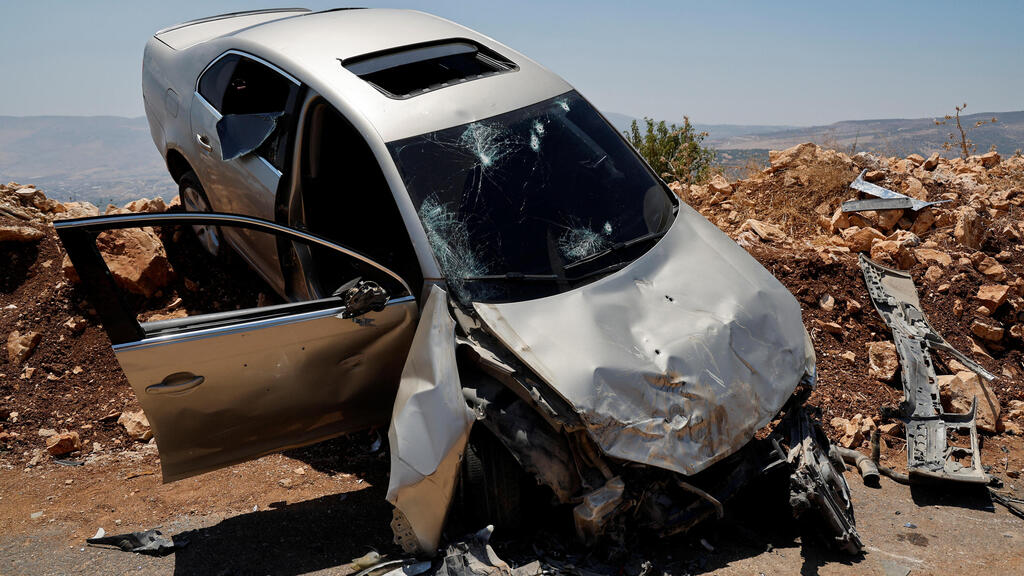 טובאס מטען חבלה שהתופצץ ליד כוחות במקום  