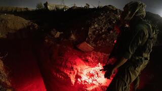 תיעוד מפעילות כוחות אוגדה 162 והשמדת התוואים  התת-קרקעים בציר פילדלפי